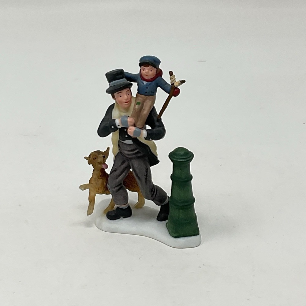 Dept 56 Bob Cratchit And Tiny Tim Dickens Village A Christmas Carol 56.58537